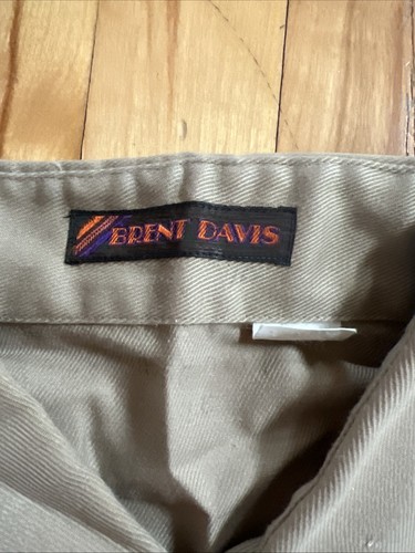 Camisa Brent Davis vintage años 70 con rayas con bandas - talla XL - Imagen 10 de 10