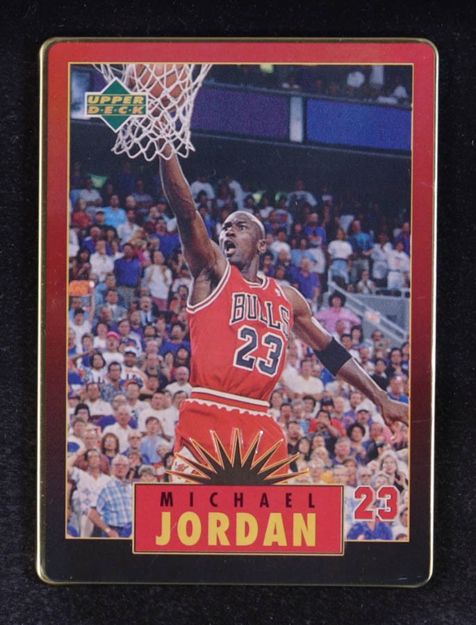Michael Jordan 1996 Upper Deck Jordan Metal #2