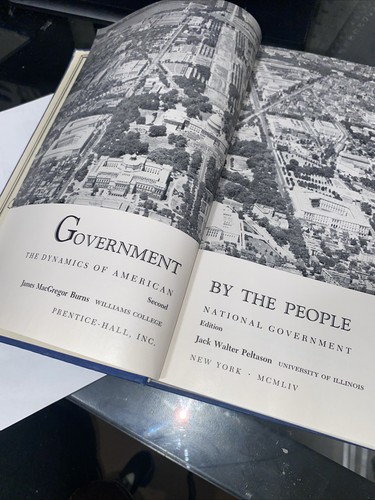 Government By The People: The Dynamics of... by Burns / Peltason 2nd Edition HC - Picture 4 of 4