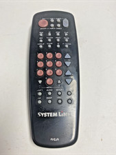 RCA SYSTEM LINK UNIVERSAL REMOTE TV VCR AUDIO CABLE Tested Very Good Cond.