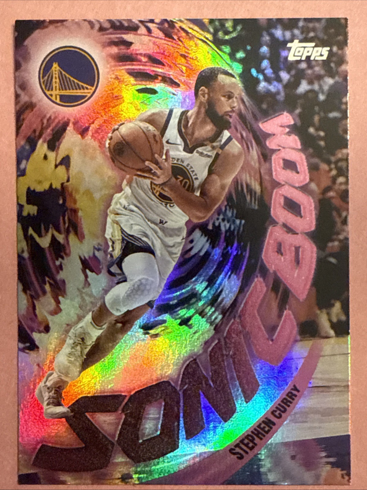 Stephen Curry 2025-26 Topps NBA Sonic Boom Holo (1 : 1930) SSP RARE CASE HIT