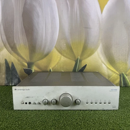 Cambridge Audio Azur 640A Stereo Integrated Amplifier - Silver