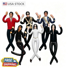 Michael Jackson Cosplay Doll Plush Stuffed Figure Abstract Joint Mobility Toy US