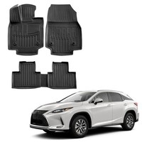 Gummi FußMatten Gummimatten FüR Lexus RX Ab 2022 4-Tlg Scoutt