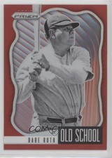 2021 Panini Prizm Old School Red Prizm Babe Ruth #OS-1 HOF s1i