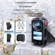 Aluminum Alloy Protective Case for Insta360 X6 Camera Magnetic Quick Release New