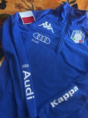 KAPPA FISI ジャケット FISI Italy Kappa Sweatshirt Fleece X-Small Blue Full Zip Audi Ski