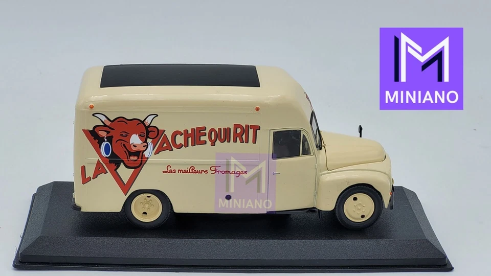 CITROEN U23 FOURGON DRIGUET LA VACHE QUI RIT 1955 N°24 UTILITAIRES CITROEN 1/43 - Photo 2/4