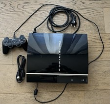 Console Ps3 Fat 80 GB Con 2 Joypad Retro compatibile Modello CECHL04