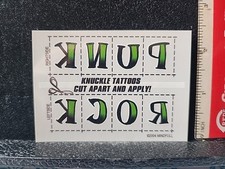 Temporary Tattoo New On Card Various Designs Available Will Combine Shipping