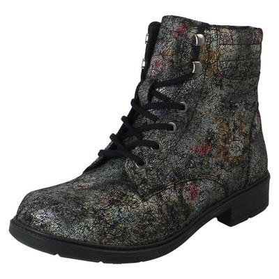 Damen DB Schuhe Schnür-/Reißverschluss Freizeit Stiefeletten *Kestrel*