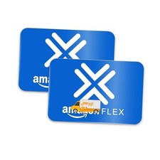 Flex Delivery Driver Car Sign Magnet Car Signs 2-Pack, Reflective Vehicle