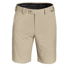 Harry Hall Mens Stretch Golf Shorts Stone