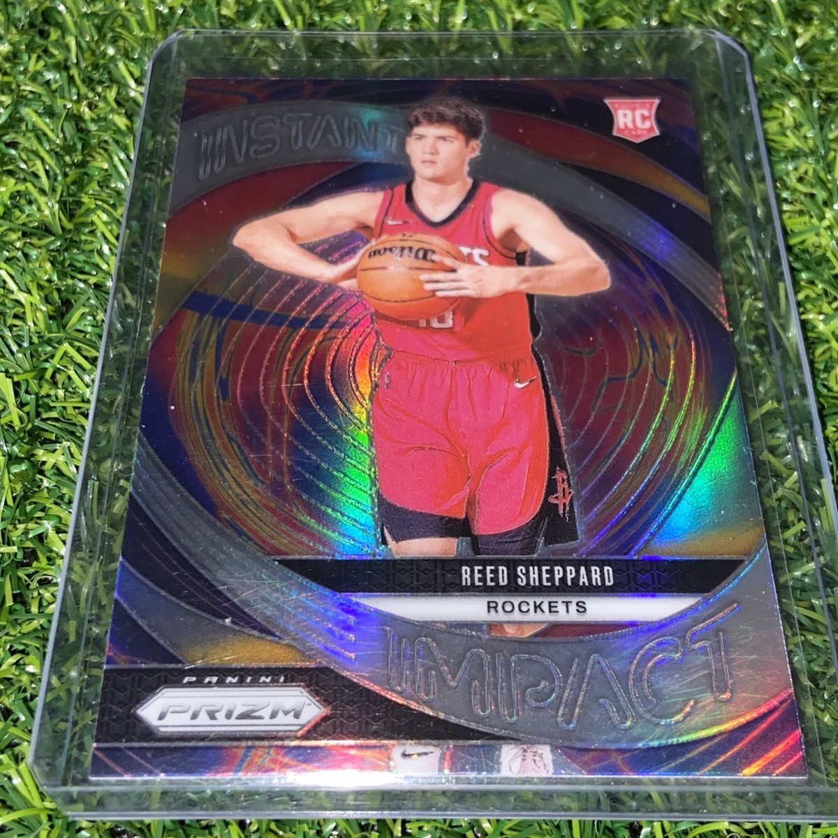 2024-25 Panini Prizm - Reed sheppard Silver Instant Impact Rookie 