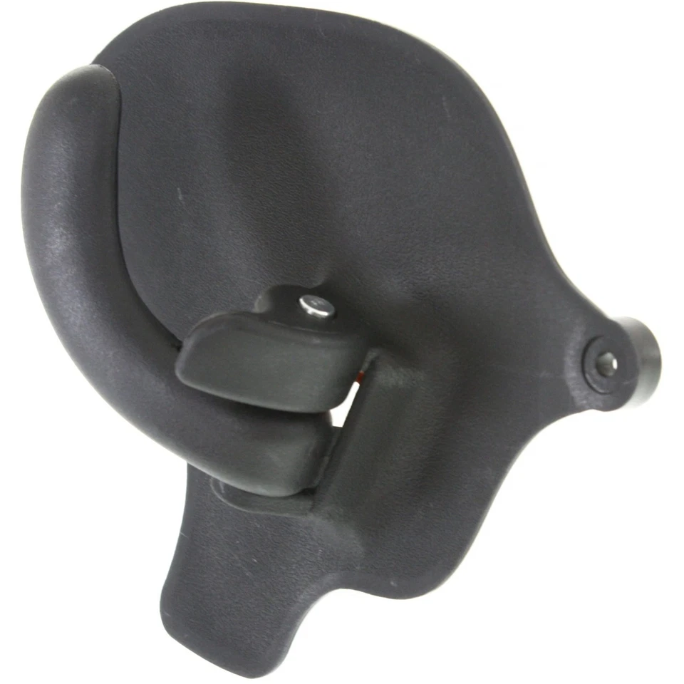 Door Handle Set For 1995-2005 Chevy Cavalier Front & Rear RH Textured Black 2Pcs - Image 4 of 4