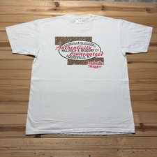 Vintage 90s Louisville Slugger Hillerich & Bradsby Co Sports T-Shirt USA Made XL