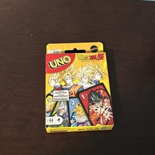 Mattel Uno DBZ Dragon Ball Z Edition Family Card Game Includes a Special Rule