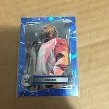 Andrade 2025 Topps Chrome Sapphire WWE Card # 29