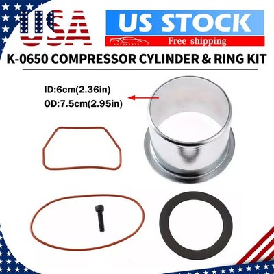  K-0650 Air Compressor Cylinder Sleeve and Compression Ring Kit for Craftsman US