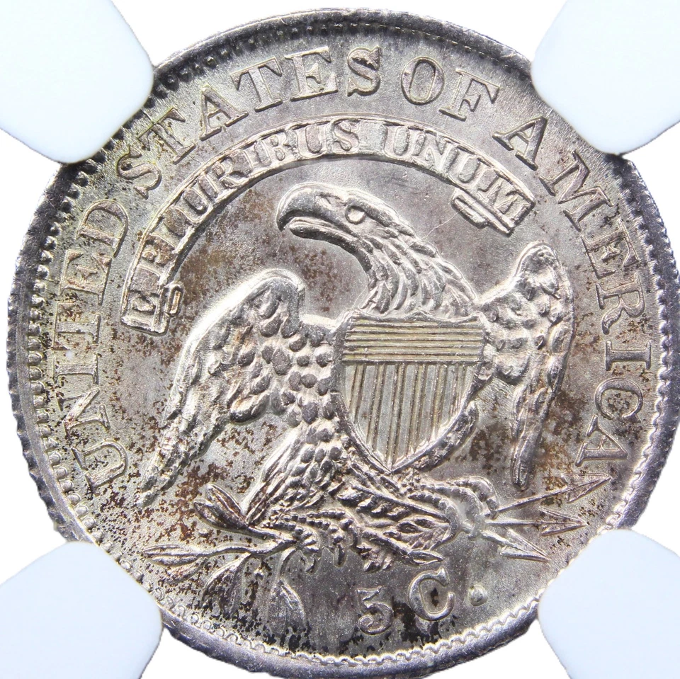 1835 H10C Large Date NGC/CAC MS65 - Capped Bust Half Dime - Image 4 of 4