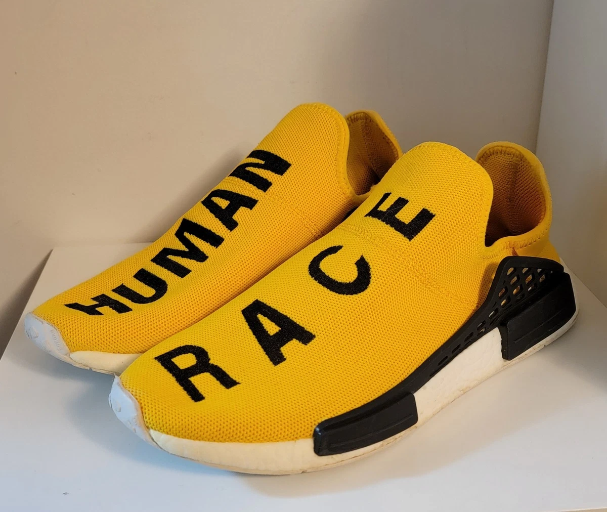 adidas gazelle silver green womens Adidas Human Race NMD Pharrell Sun Glow – ChillyKicks main image 1