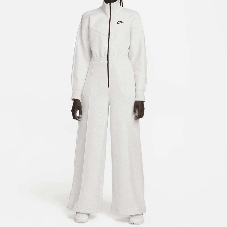 Mono polar Nike Tech talla XS gris para mujer ropa deportiva cortavientos $185 Foto 3 de 4