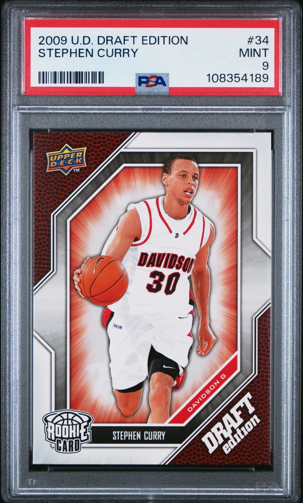 2009-10 Upper Deck Draft Edition - Stephen Curry #34 (RC)
