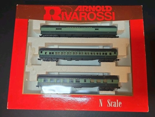 Coche de pasajeros Rivarossi Arnold 0532 Crescent Limited paquete de 3 escala N ¡Ver detalles! | Condition: Used