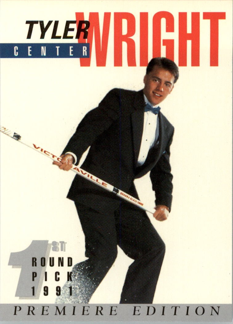 1991 Arena Draft Picks French #9 Tyler Wright - HKY