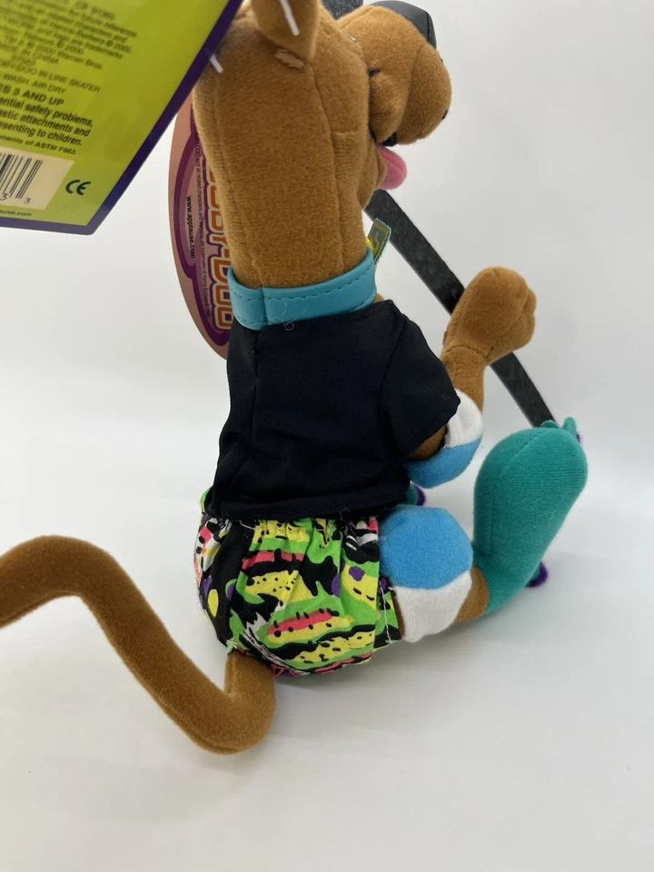 Scooby Doo Peluche Patines Hockey Hanna Barbera Dibujos Animados Suave Juguete de Peluche Nuevo con Etiquetas Foto 4 de 4