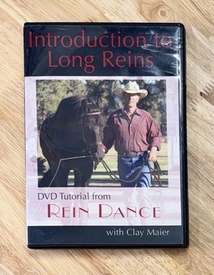Introduction To Long Rein Dance DVD 2-Discs Tutorial Clay Maier Horse Training