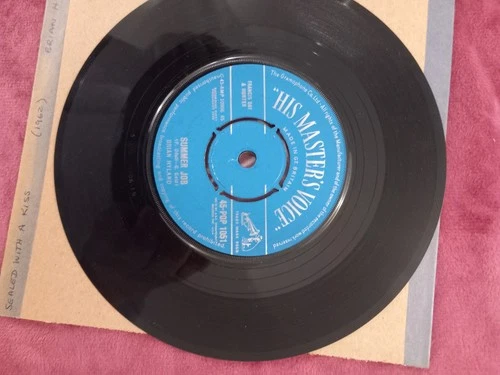 45rpm Record. Brian Hyland. Sealed with a kiss