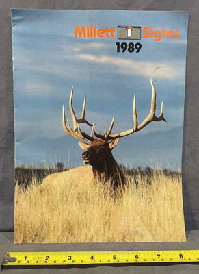 Millet Sights 1989 gunsights and accessories catalog