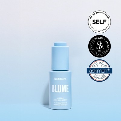 Blune Meltdown Oil for Acne Prone Sensitive Skin 0.5 fl oz New In Box Free Ship