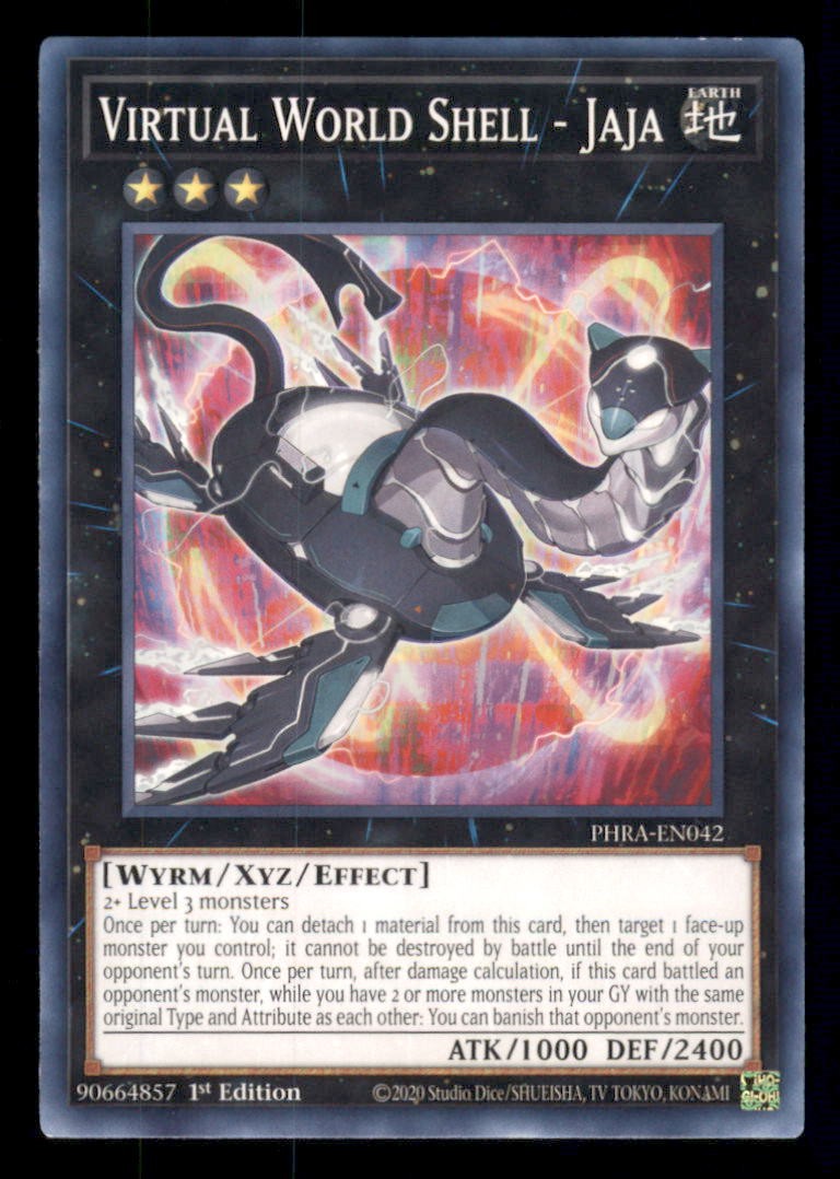 Yu-gi-oh Virtual World Shell #PHRA-EN042 Phantom Rage LP