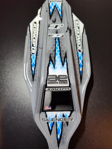 Nuevo Pro-Line AE B7 AERÓGRAFO Personalizado Cuerpo Pintado Team Associated B7 y B7D 2x2 - Imagen 3 de 4