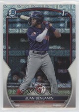 2023 Bowman Chrome Prospects Mega Box Mojo Refractor Juan Benjamin #BCP-151 6u5