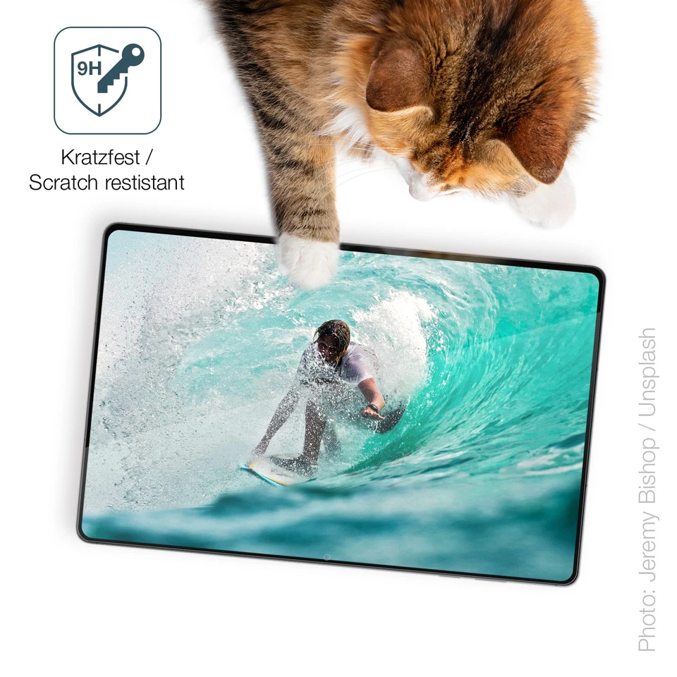 2x Screen Protector for Samsung Galaxy Tab S11 Ultra Flexible Glass 9H dipos - Image 3 of 4