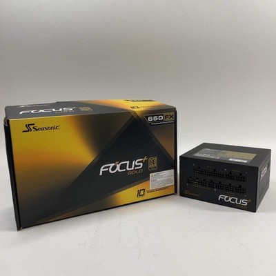 SeaSonic Focus Plus Gold SSR-650FX 80 Plus Gold 650W Fully Modular Power Supply