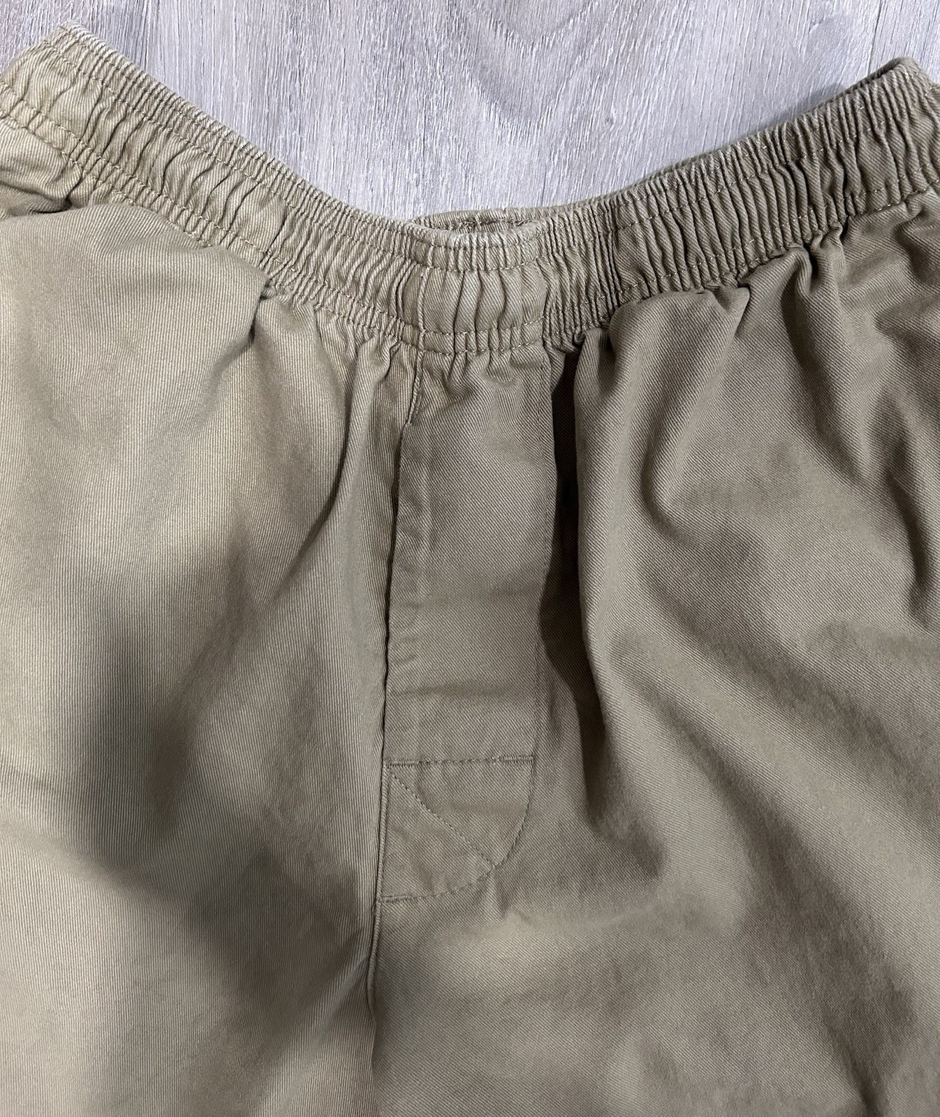 Stussy Beach Pants Khaki Chino Made In USA 100% Cotton Rare - Size S/M Vintage thumbnail 10