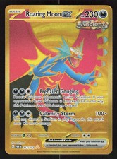 Pokemon Roaring Moon ex 262/182 Holo Hyper Rare Paradox Rift (LP) on eBay