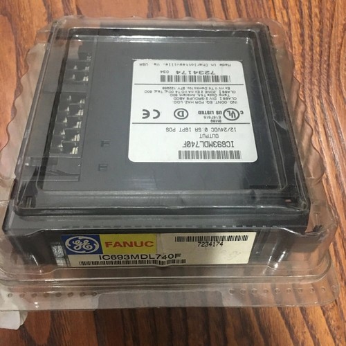 Nuovo IN SCATOLA GE FANUC IC693MDL740F USCITA 12/24VDC 0.5A 16PT SPEDIZIONE VELOCE - Foto 2 di 7