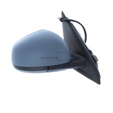 Renault Twingo 2014-2019 Door Wing Mirror Electric Primed Drivers Side Right