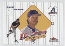 2001 Fleer Tradition Diamond Tributes Randy Johnson #22DT HOF 2j8