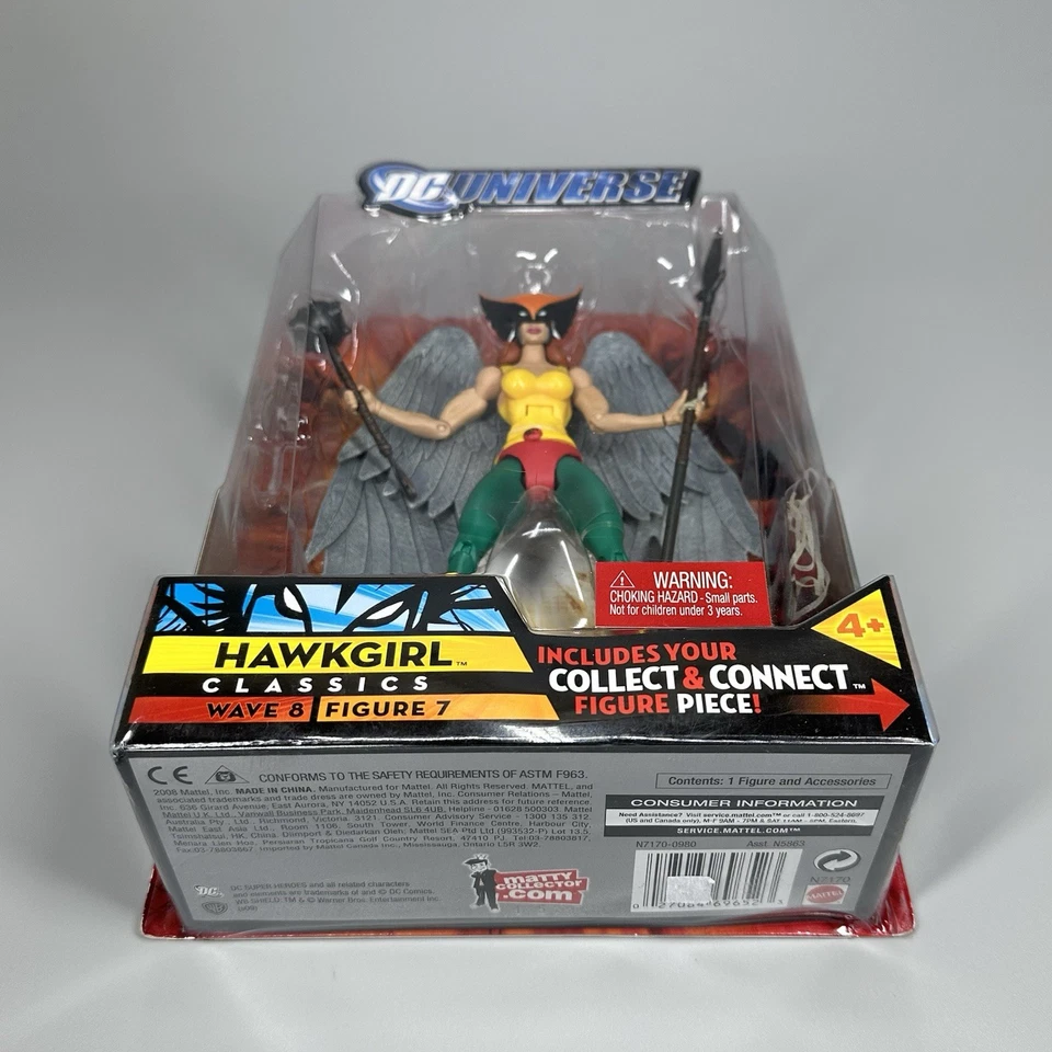 Figura de acción DC Universe Classics Hawkgirl 6,5" Wave 8 Giganta BAF Wave sellada Foto 4 de 4