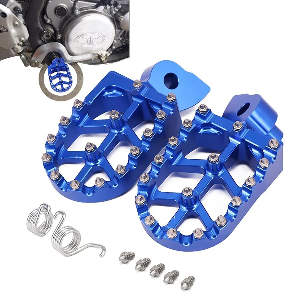 estriberas para moto de cross CNC para YZ65 YZ85 YZ125 YZ250 YZ250X WR250F YZ450F Foto 4 de 4