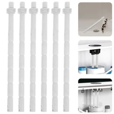 12Pcs Toilet Flush Button Rods Flush Toilet Parts Pusher Rods Replacement Parts