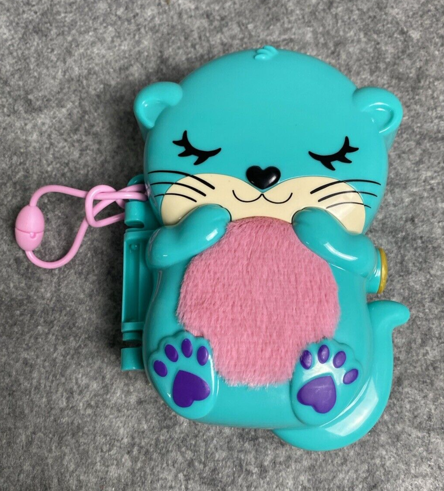 Polly Pocket Otter Aquarium Playset With Dolphins Miniature Toy