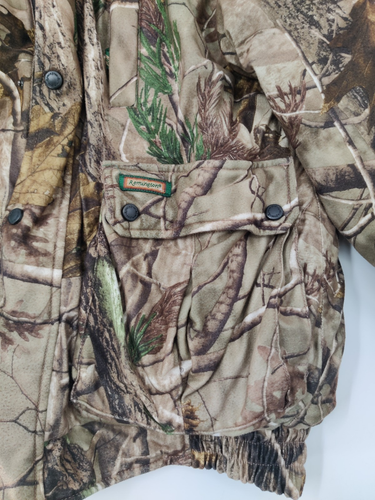 Remington Piumino Giacca Caccia Cappotto Taglia Media Reversibile Oliva Mimetico - Foto 3 di 13