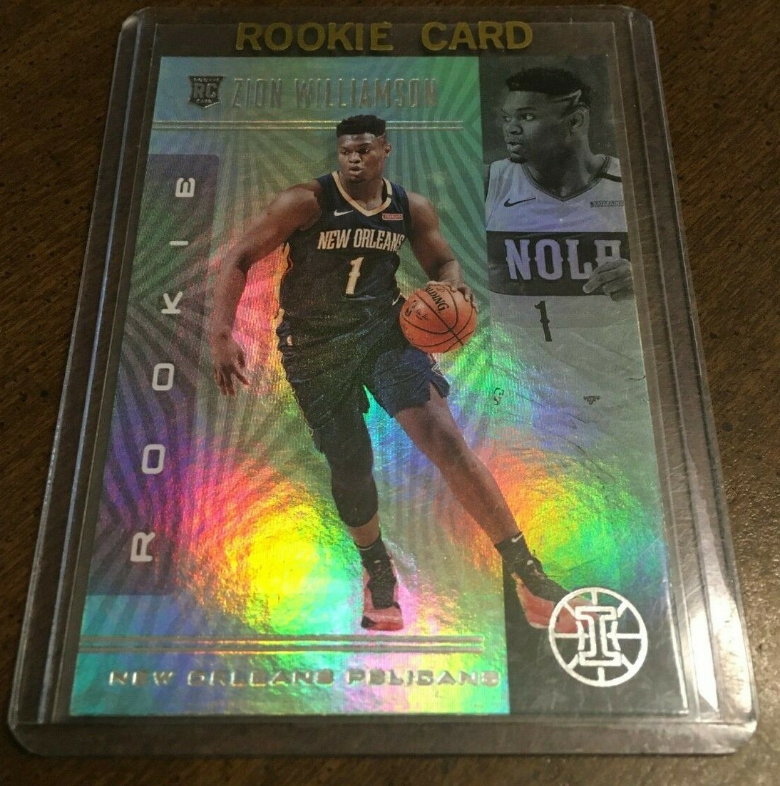 2019-20 Panini Illusions Emerald ZION WILLIAMSON Emerald Green Rookie SSP RC!